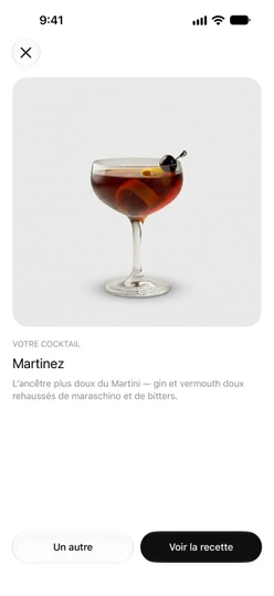 Secouez pour mélanger après la révélation, avec Un autre et Voir la recette